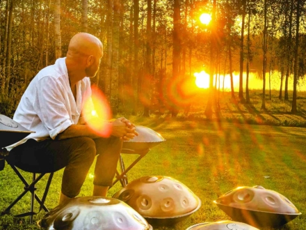 23.08. Vinyasa Flow Joga un Handpan koncertmeditācija